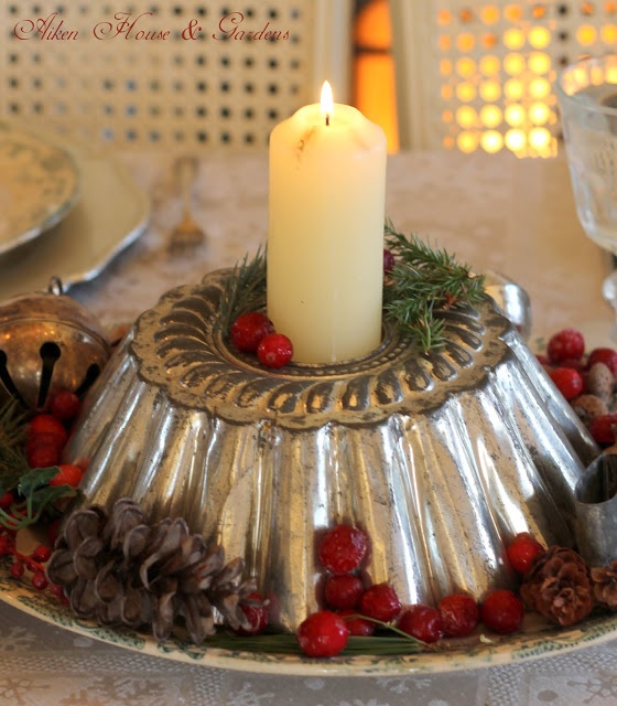 Vintage Christmas Table Decorations  La Boutique Vintage