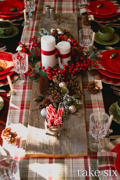vintage-chrismas-table-decoration