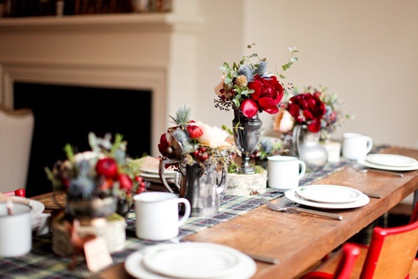 vintage-chrismas-table-decoration
