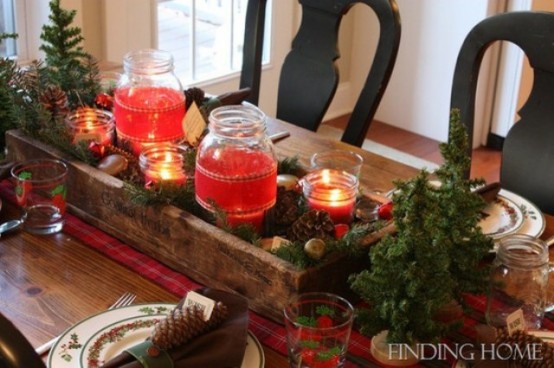 vintage-chrismas-table-decoration