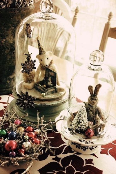vintage-glass-bell-dome-christmas-decoration
