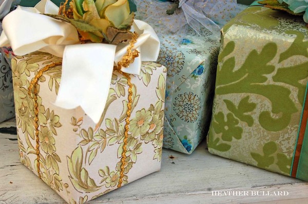 vintage-christmas-wrapping-idea-best